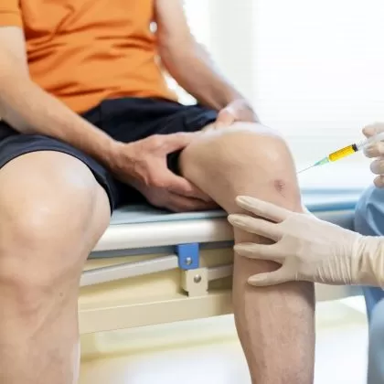 Ultrasound-guided joint injection therapy at Bafna Clinic Mumbai